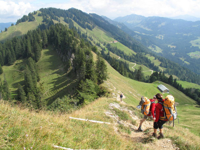 Christoph und Gudrun zwischen Falken und Rohneh&ouml;he (4. Sep.)