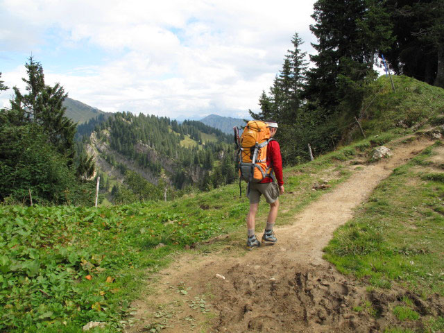 Christoph zwischen Rohneh&ouml;he und Hohenfluhalpkopf (4. Sep.)