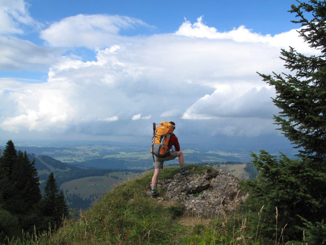 Christoph zwischen Rohneh&ouml;he und Hohenfluhalpkopf (4. Sep.)