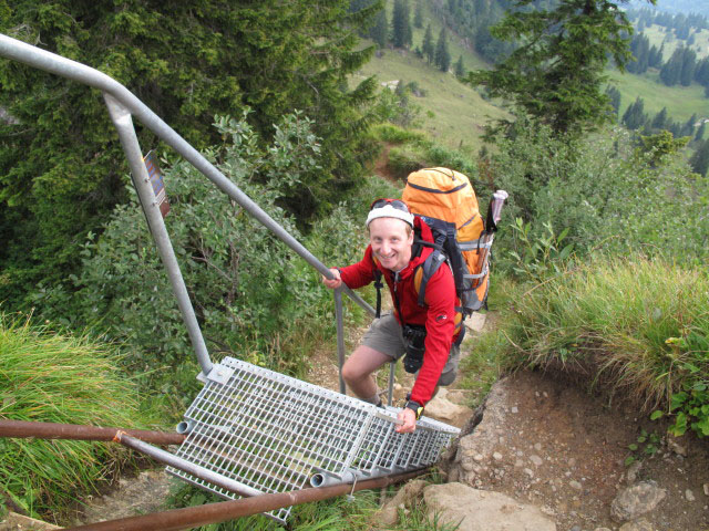 Christoph zwischen Seelekopf und Staufner Haus (4. Sep.)