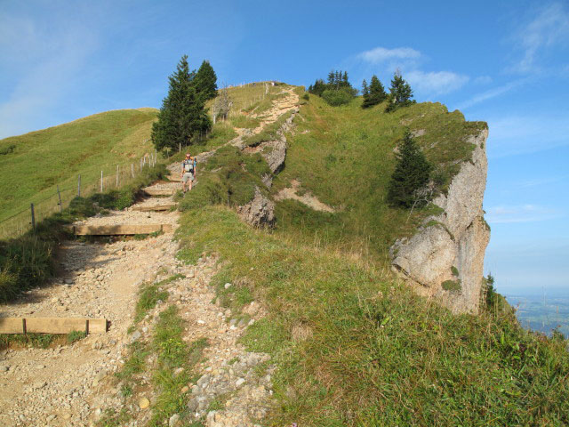 Christoph zwischen Hochgrat und Brunnenauscharte (5. Sep.)