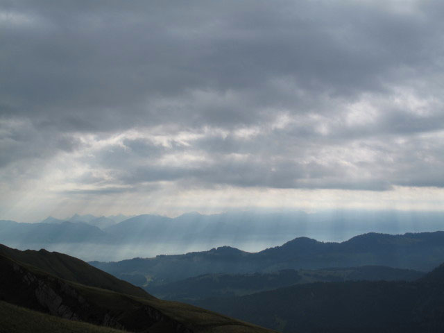 vom Rindalphorn Richtung S&uuml;dosten (5. Sep.)