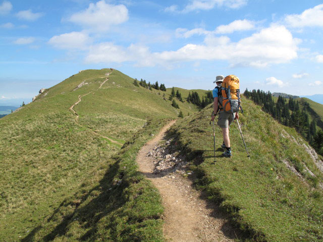 Christoph zwischen G&uuml;ndleskopf und Buralpkopf (5. Sep.)