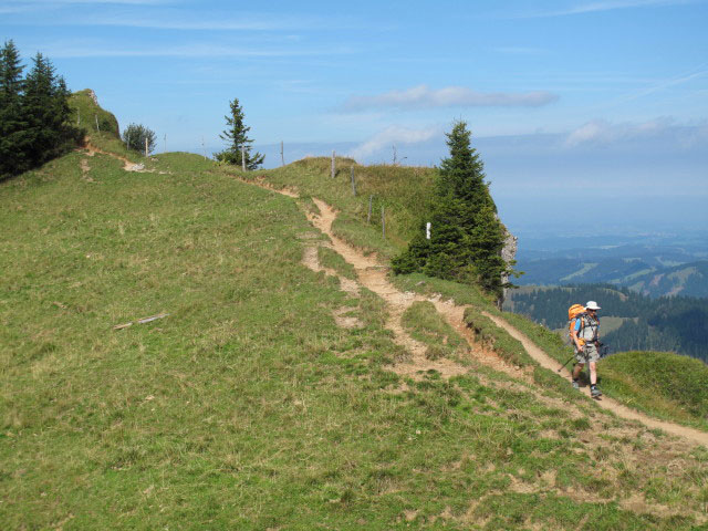 Christoph zwischen Buralpkopf und Oberen Sedererw&auml;nde (5. Sep.)