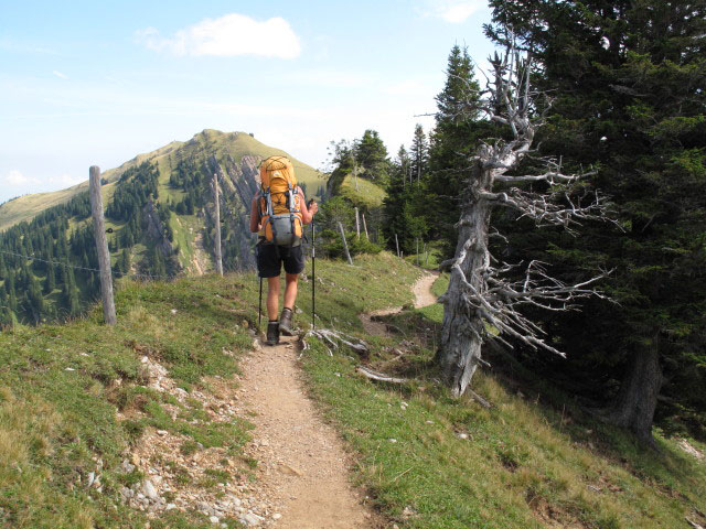 Gudrun auf den Oberen Sedererw&auml;nden (5. Sep.)