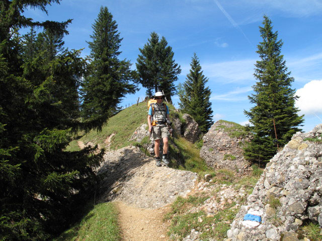 Christoph auf den Oberen Sedererw&auml;nden (5. Sep.)