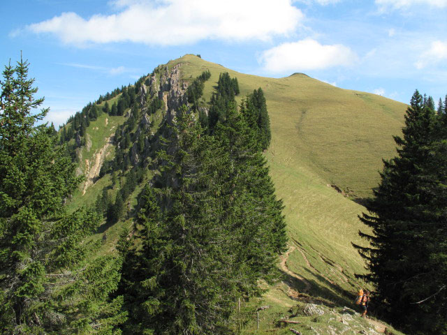 Gudrun zwischen Oberen Sedererw&auml;nden und Sedererstuiben (5. Sep.)