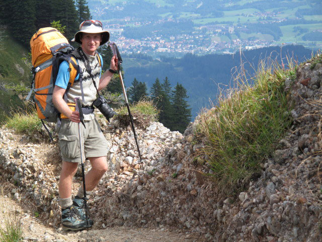 Christoph zwischen Stuiben und Steineberg (5. Sep.)
