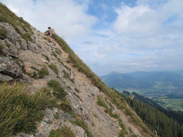 Christoph zwischen Stuiben und Steineberg (5. Sep.)