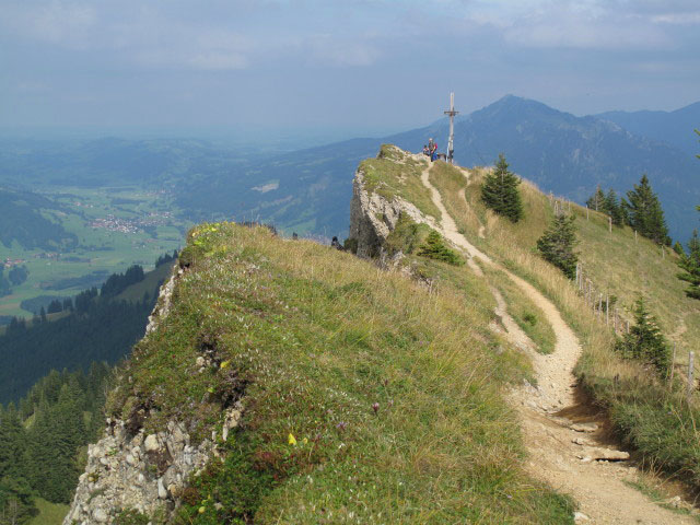 Vorgipfel des Steinebergs, 1.660 m (5. Sep.)