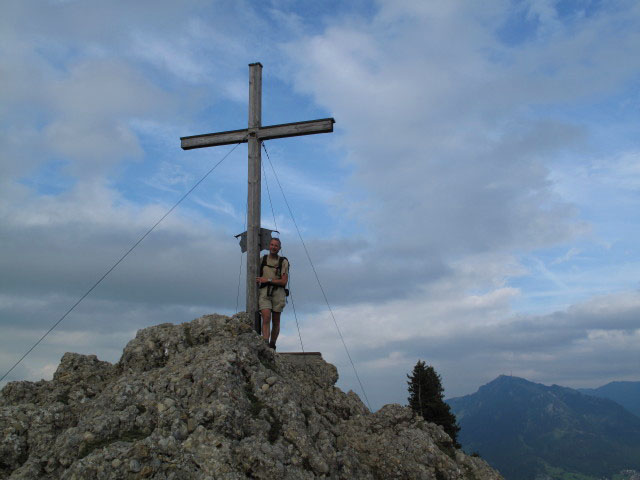 Ich am Vorgipfel des B&auml;renkopfes (5. Sep.)