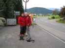 Gudrun und Christoph in Hittisau, 780 m (4. Sep.)