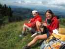 Christoph und Gudrun auf der Rohnehöhe, 1.639 m (4. Sep.)