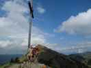 Ich, Gudrun und Christoph am Seelekopf, 1.663 m (4. Sep.)