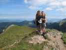 Gudrun und Christoph am Buralpkopf, 1.772 m (5. Sep.)