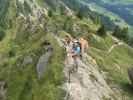 Gudrun und Christoph zwischen Stuiben und Steineberg (5. Sep.)