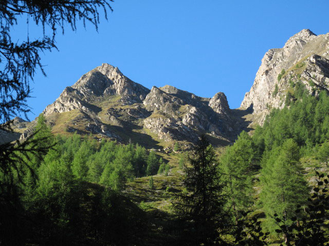 Überseilspitze vom Burgumer Tal aus (11. Sep.)