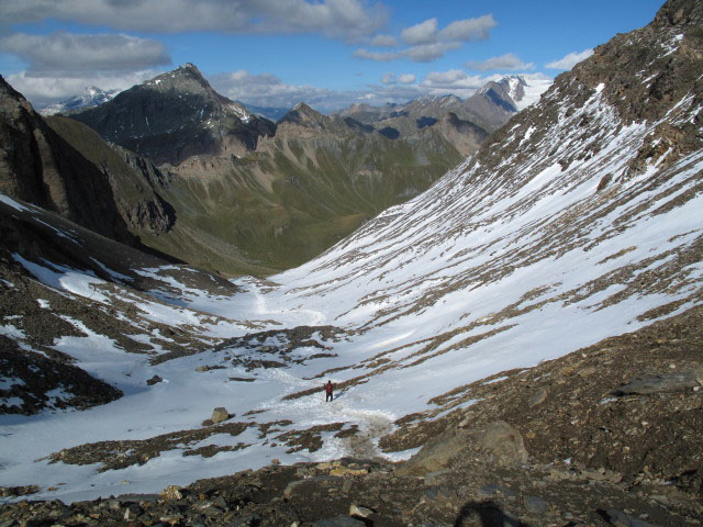 Erich am Pfunderer Höhenweg im Rauhtal (11. Sep.)