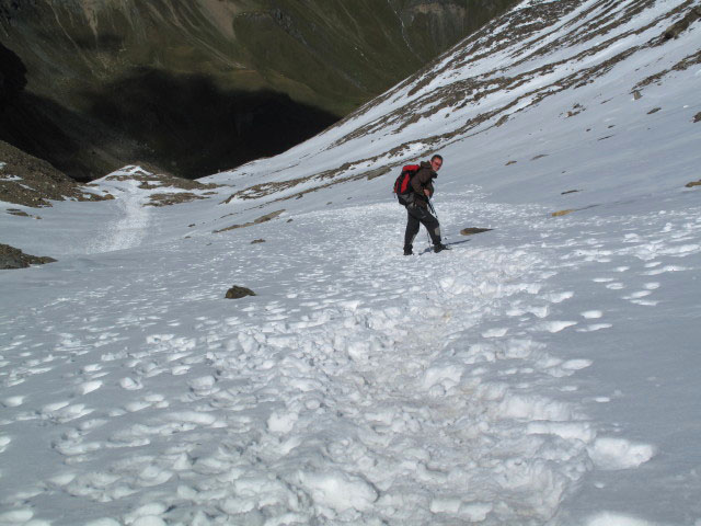 Erich am Pfunderer H&ouml;henweg im Rauhtal (11. Sep.)