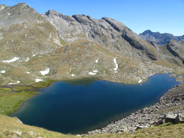 Grindlbergsee von der Seescharte aus (12. Sep.)
