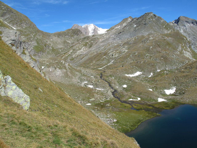 Gliderscharte von der Seescharte aus (12. Sep.)