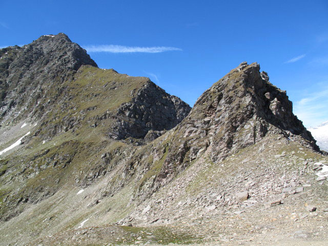 Rotes Beil von der Gliderscharte aus (12. Sep.)