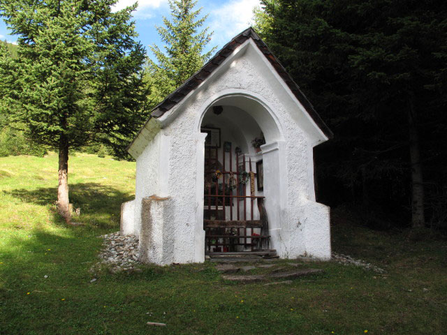 Rastkapelle, 1.606 m (12. Sep.)