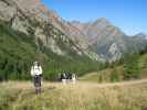 Erich auf Weg 2 auf der Burgumer Alm (11. Sep.)