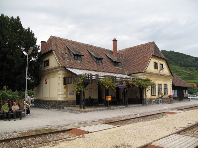 Bahnhof Wei&szlig;enkirchen in der Wachau (18. Sep.)