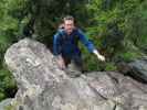 Norbert am Hirschwand-Klettersteig