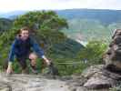 Norbert am Hirschwand-Klettersteig