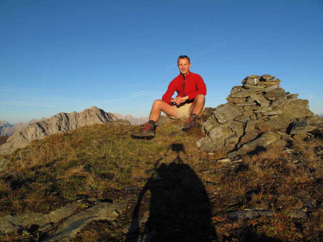 Ich am B&auml;renbadegg, 2.431 m (22. Sep.)