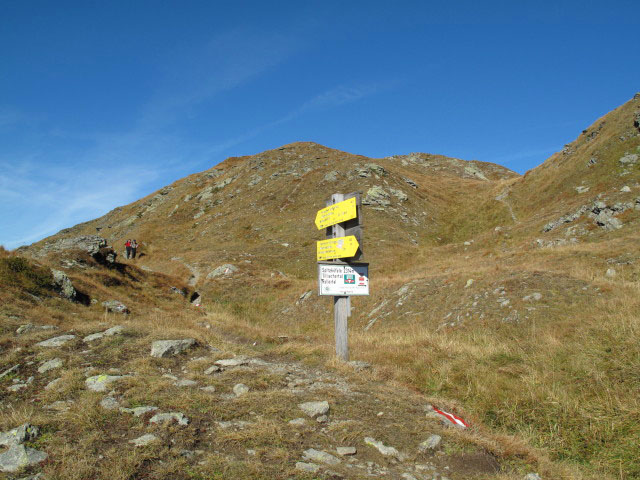 Karnischer Höhenweg zwischen Kesselscharte und Reiterkarspitze (22. Sep.)