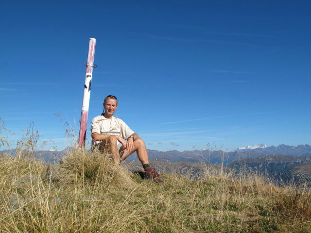 Ich auf der Reiterkarspitze, 2.422 m (22. Sep.)