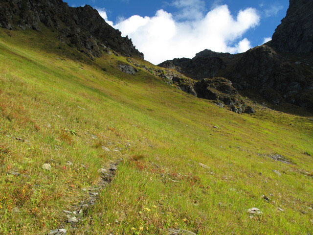 Karnischer H&ouml;henweg im Mitterkar (22. Sep.)