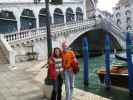 Daniela und ich bei der Ponte di Rialto