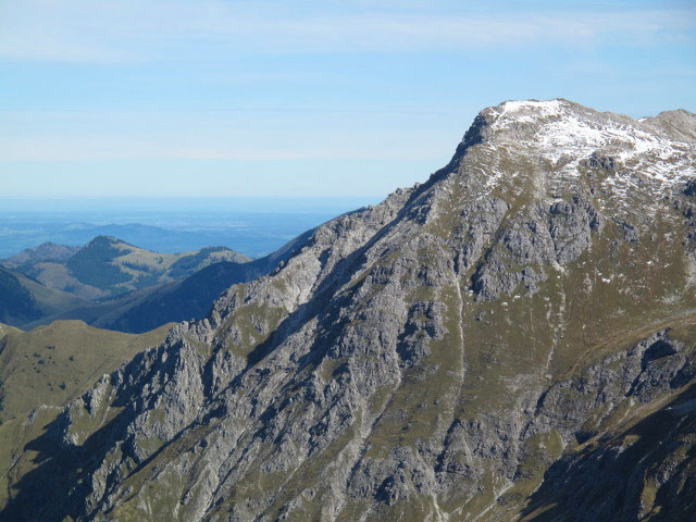 Großer Daumen vom Nebelhorn aus