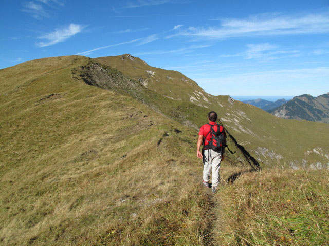 Axel zwischen Kleiner Daumen und Auf der Schneid