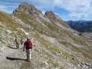 Axel zwischen Nebelhorn und Vierersesselbahn Koblat