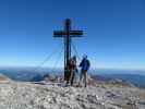 Norbert und ich am Hochschwab, 2.277 m (10. Okt.)