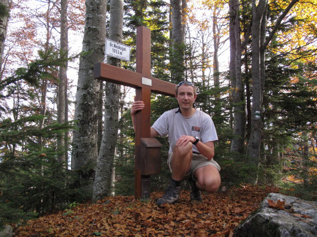 Ich am Großen Neukogel, 1.053 m