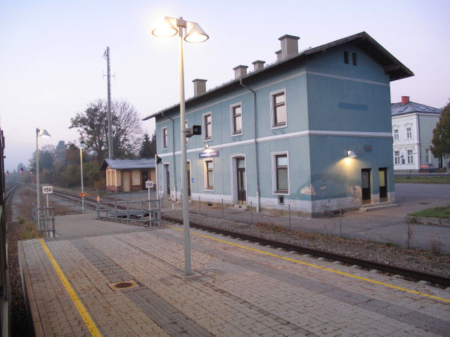 Bahnhof Wilhelmsburg an der Traisen, 320 m