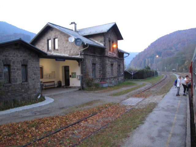 Bahnhof Schrambach, 384 m