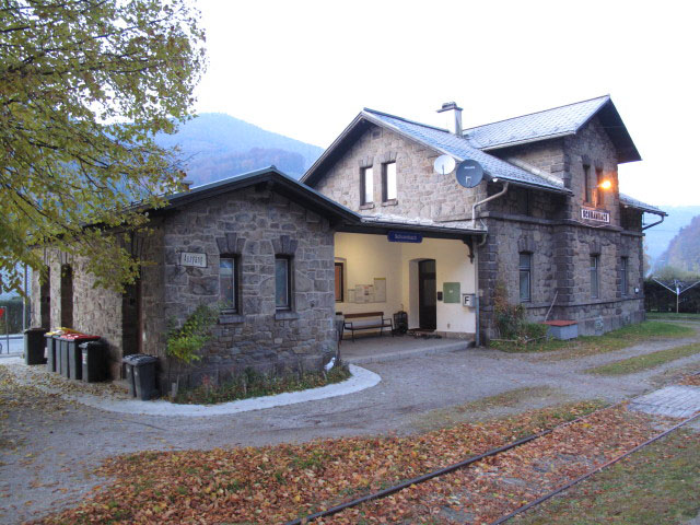 Bahnhof Schrambach, 384 m