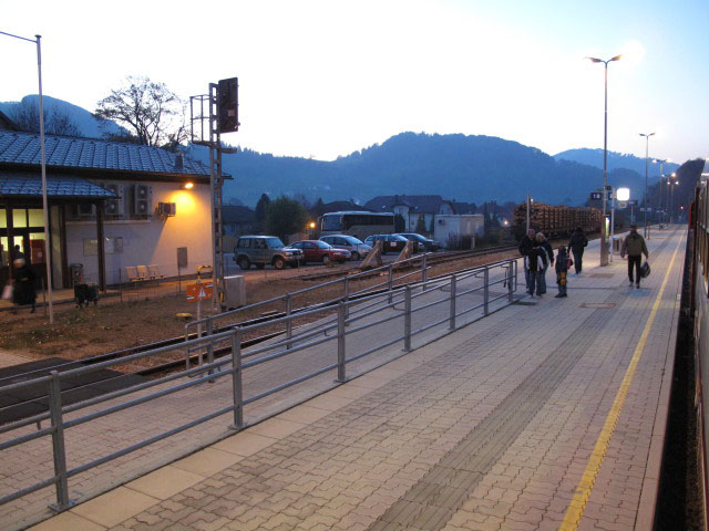 Bahnhof Traisen, 346 m