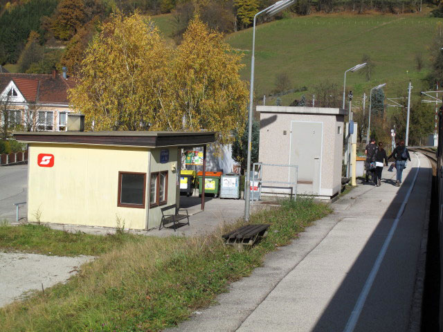 Haltestelle B&ouml;hlerwerk an der Ybbs