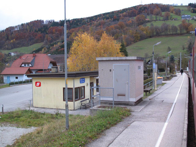 Haltestelle B&ouml;hlerwerk an der Ybbs