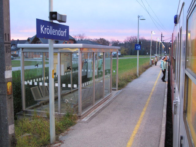 Haltestelle Kr&ouml;llendorf