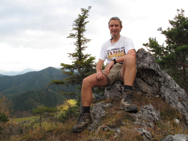 Ich zwischen Kernhof und Waldh&uuml;ttsattel