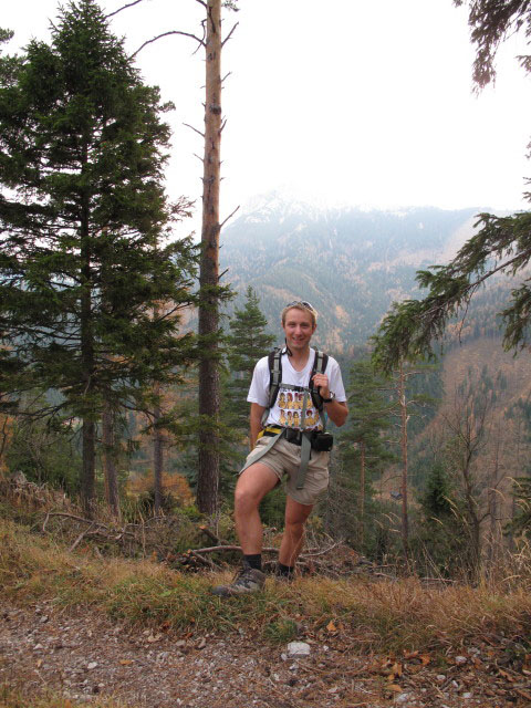 Ich zwischen Kernhof und Waldh&uuml;ttsattel